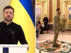  Это самое малое, что государство может сделать : Зеленский вручил сертификаты на получение квартир воинам Сил обороны и безопас
