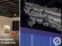 Художник Кадан превратил обломок одной из обстрелянных ТЭС ДТЭК в арт-инсталляцию