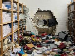 В Германии преступники пробили дыру в стене банка и украли 30 млн евро
