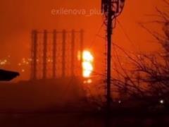 В Туапсе дроны вызвали пожар на нефтебазе - СМИ