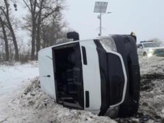 На Сумщине восемь пострадавших в ДТП с микроавтобусом