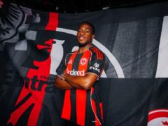 The French striker will arrive at Eintracht Frankfurt on loan
