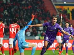 Braga beat Benfica and reached the League Cup final