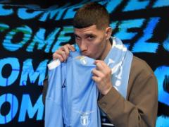 Lazio introducing a new striker