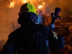 Атака БПЛА: в Киеве слышны взрывы, начался пожар