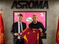 Roma loaned a striker from the Netherlands national team