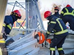 Завершены спасательные работы на терминале Новой почты под Харьковом