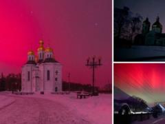 Над Украиной второй день наблюдается полярное сияние: что это за явление. Фото и видео