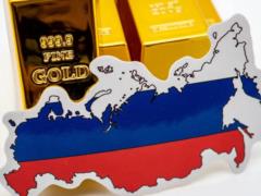 Рост цен на золото компенсировал РФ замороженные в ЕС активы — Bloomberg