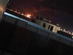 В России пожаловались на прилеты и пожар в порту