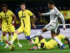Real beat Villarreal and rose to first place in La Liga