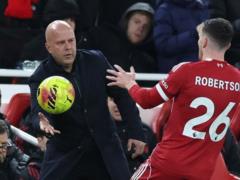 The slot commented a bit about Robertson’s move to Tottenham