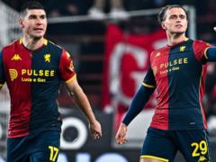 Genoa team-up from Malinovsky s harmati made a comeback against Bologna