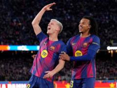 Barcelona defeated La Liga underdog