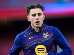 Barcelona awarded a new contract to Fermin Lopez