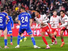 Girona, with Vanat and Tsigankov, was still spinning in the face of Getafe s defeat