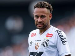 President Santos asked if Neymar was on the field