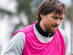 Usyk Viyshov on the field helped Polissya beat Vancouver