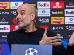 Guardiola slammed himself in front of the debutant referee, but continued his criticism of the refereeing