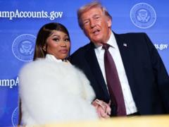 Ники Минаж снова поддержала Трампа