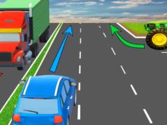 Who will break the rules? Traffic rules knowledge task
