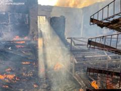 Российские дроны ударили по селу в Харьковской области