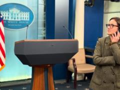 Украинская журналистка впервые войдет в пул Трампа