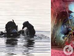 Работали в экстремальных условиях: черкасские водолазы-саперы провели уникальную спецоперацию на столичной ТЭЦ после российского