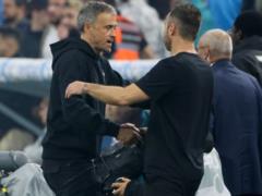 Luis Enrique - about criticism of De Zerbi: I am always on the side of trainers