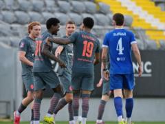 Shakhtar scored seven goals at the goal of Dinamo Tbilisi