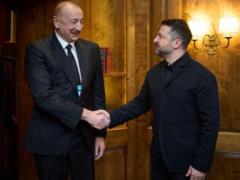 Зеленский встретился с президентом Азербайджана