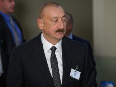 Алиев обвинил РФ в ударах по посольству в Киеве