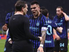 Inter won victory over Juventus in the scandalous Derby d Italia