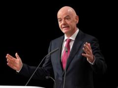 Infantino made a statement after the racism scandal with Vinicius