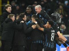 Brugge won a crazy thriller against Atletico