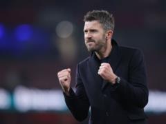 Carrick confirmed that he had been appointed head coach of Manchester United