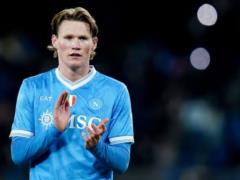 McTominay about the future in Napoli: Happy here and I want to be lost forever