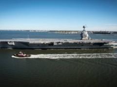 Американский атомный авианосец появился в Средиземном море