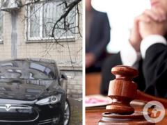 В Виннице суд назначил общественные работы водителю Tesla, мастурбировавшего под окнами многоэтажек