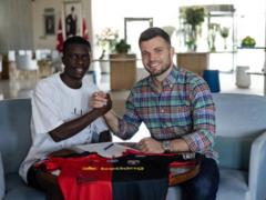 Veres signed the midfielder of the Rwandan national team