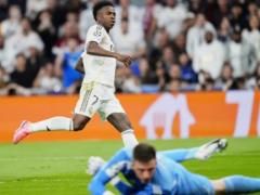 Vinicius scored again against Trubina and Viviv Real until the 1/8 finals of the Champions League
