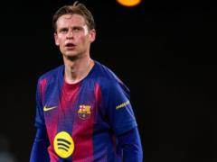 Френкі де Йонг вибув щонайменше на місяць