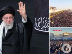  Смерть Америке : иранцы вышли на улицы с портретами Хаменеи и призвали к мести