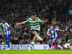 Sporting minimally beat Porto in the Cup finals
