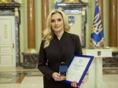 Irina Fedyshyn received an award from the President