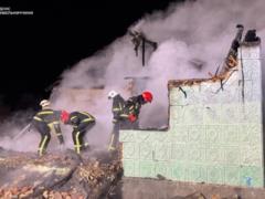 Женщина и трое детей погибли в пожаре на Хмельниччине