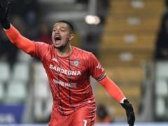 Cagliari goal hits Aston Villa