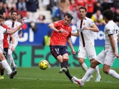 Mallorca, in the head-to-head skirmish with Osasuna, spent the opportunity to rise from the villoto zone