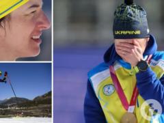 Ukrainian champion biathlete was forced to remove the “Stop War” sign at the 2026 Paralympics. Photo fact