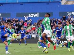 Two goals before the break brought Getafe victory over Betis
